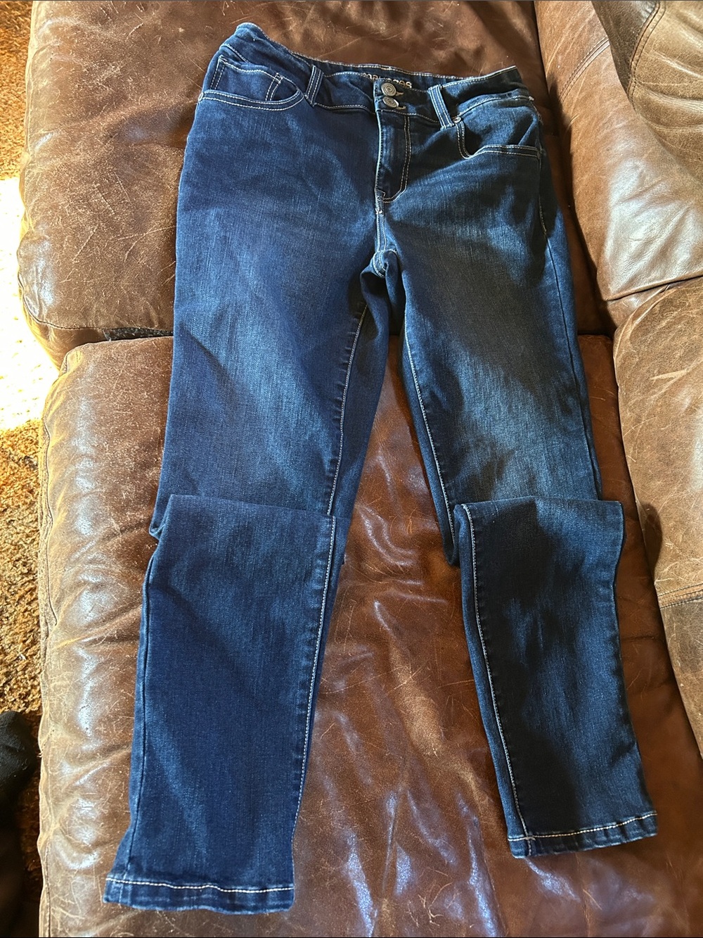 Maurice’s Dark Blue Women's High Rise Denim Jeans